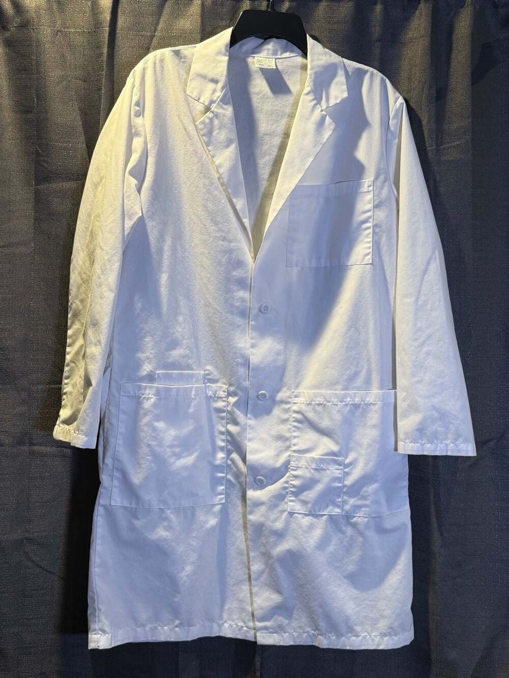 Fashion Seal Unisex White Lab Coat Style 3405 Size S